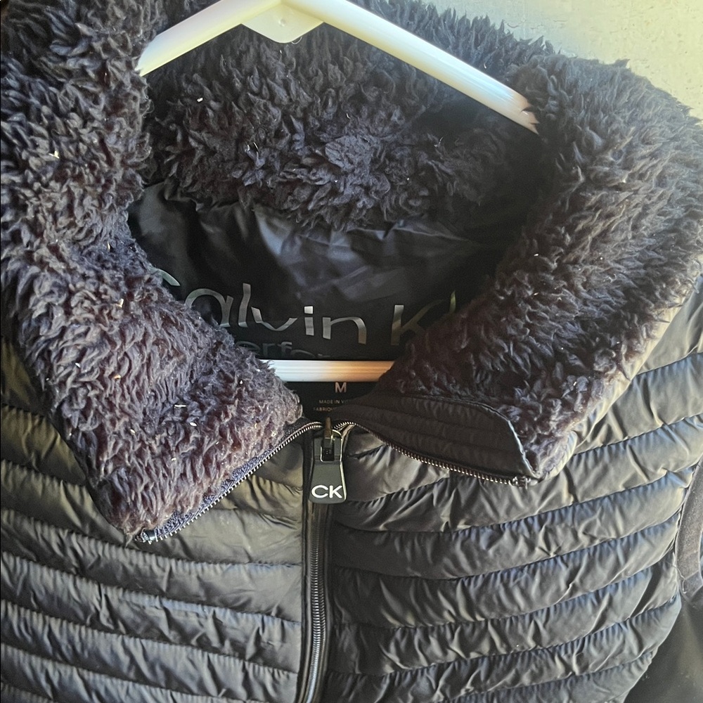 Calvin Klein Performance Black Quilted Jacket